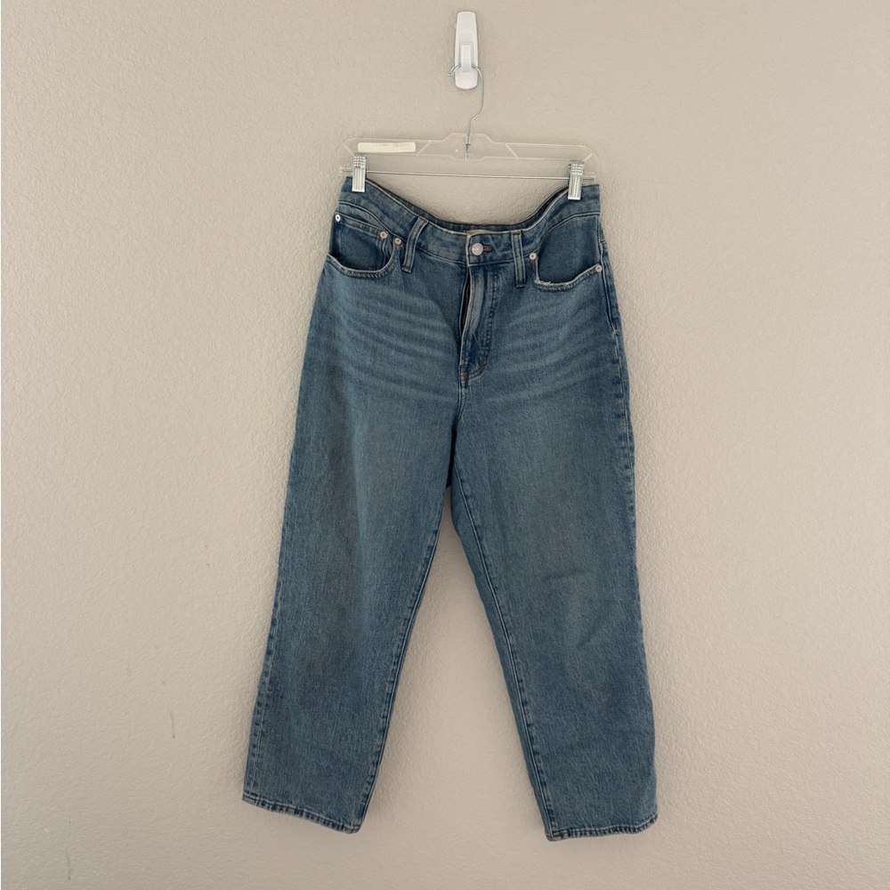 Madewell perfect vintage straight leg jeans